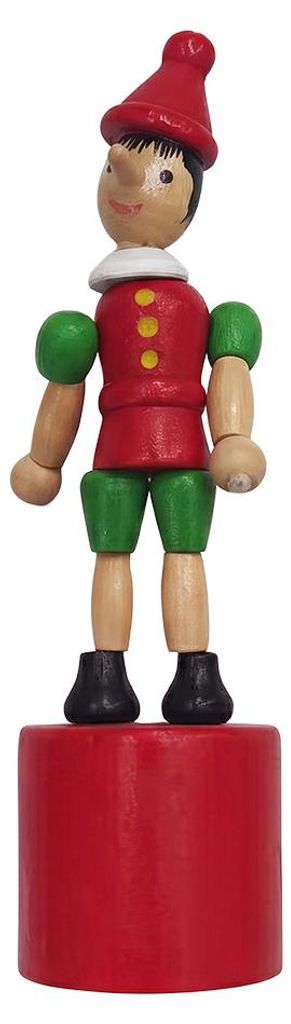Clayre & Eef Decoratiefiguur Pinocchio, hout Productafbeelding 