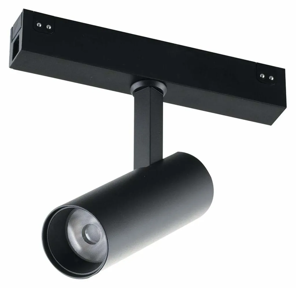 Éclairage sur rail 48V pour salon et boutique - Spot noir 5W 3000K LED