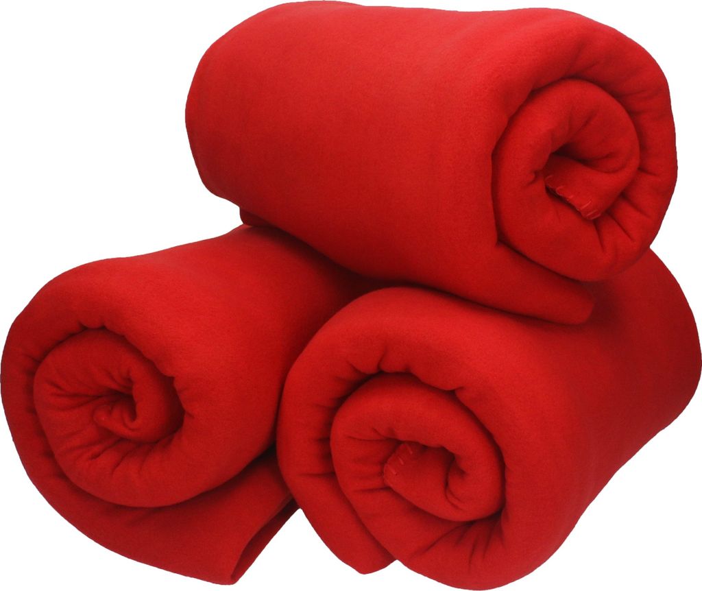 Betz Fleecedecke 3 Stück 130x170 cm 180g/m² – Wohndecke & Produktbild 