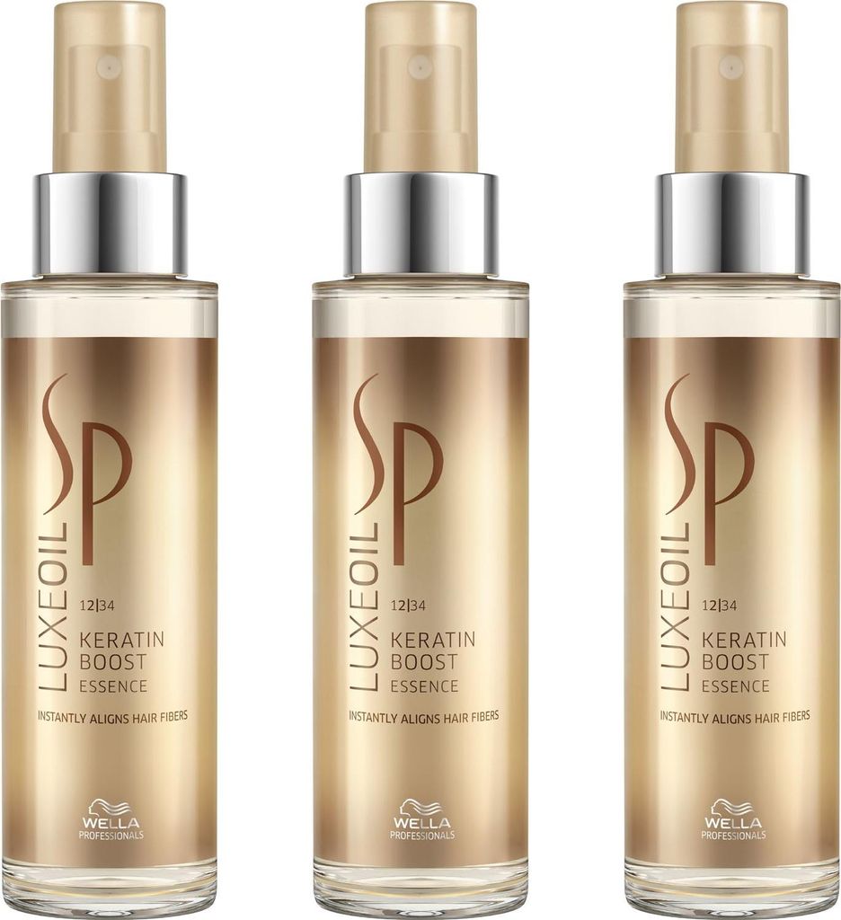 Luxe Oil Keratin Boost Essence 3x100 ml Produktbild 