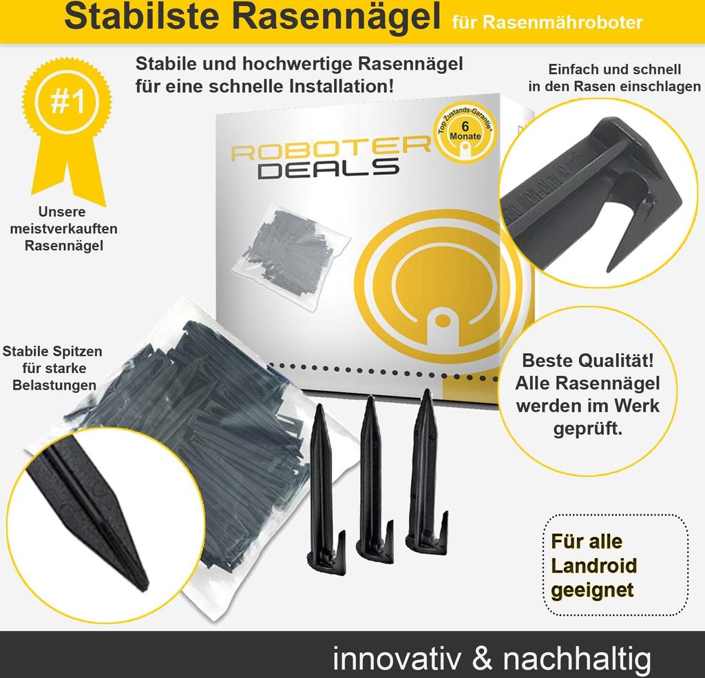 WORX WA0179, WORX, Schwarz, Kunststoff, 100 Stück(e) Produktbild 3