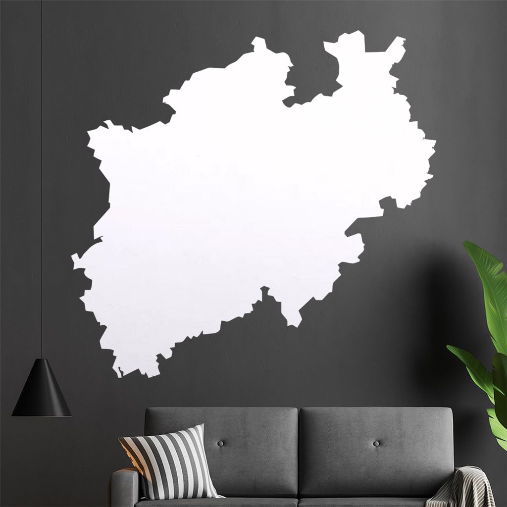 KIWISTAR Bundesland Nordrhein-Westfalen - Düsseldorf Kölner Dom Wandtattoo in 6 Größen - Wandaufkleber Wall Sticker - Dekoration, Küche, Wohnz...