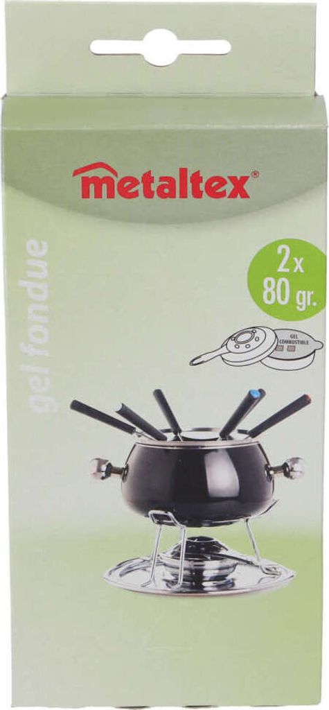 Metaltex Fondue-Brenngel 2 Stück