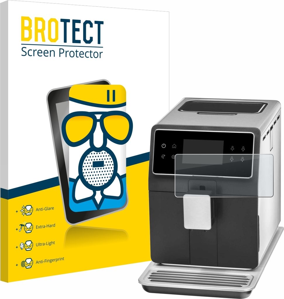 BROTECT Entspiegelungs Schutzglas für WMF Perfection 880L Schutzfolie Panzer Folie Glas Display Schutz matt
