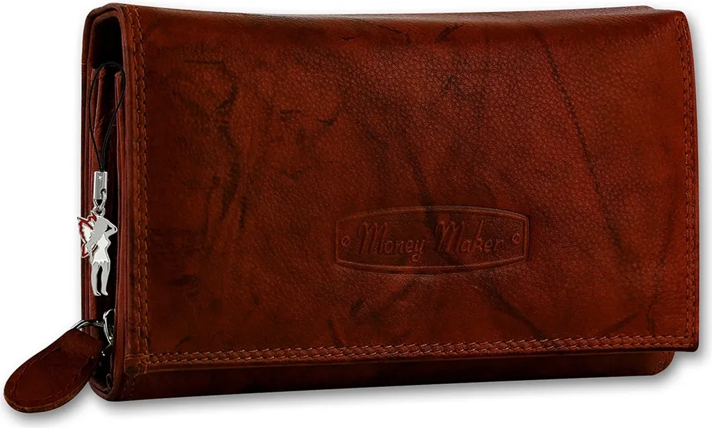 Portafoglio Cameriere Classico Money Maker OPJ704N RFID Vera Pelle