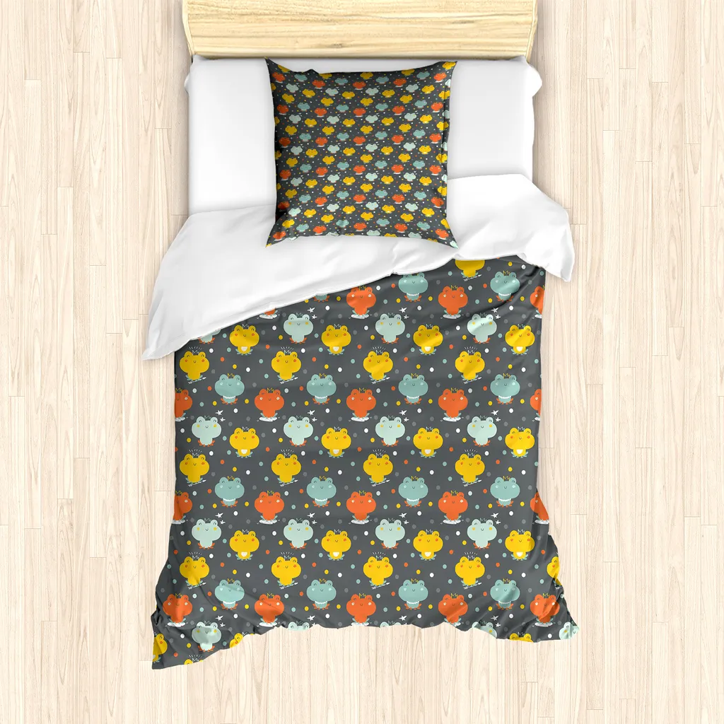 Copripiumino Singolo ABAKUHAUS Rane: Anallergico e Coloratissimo