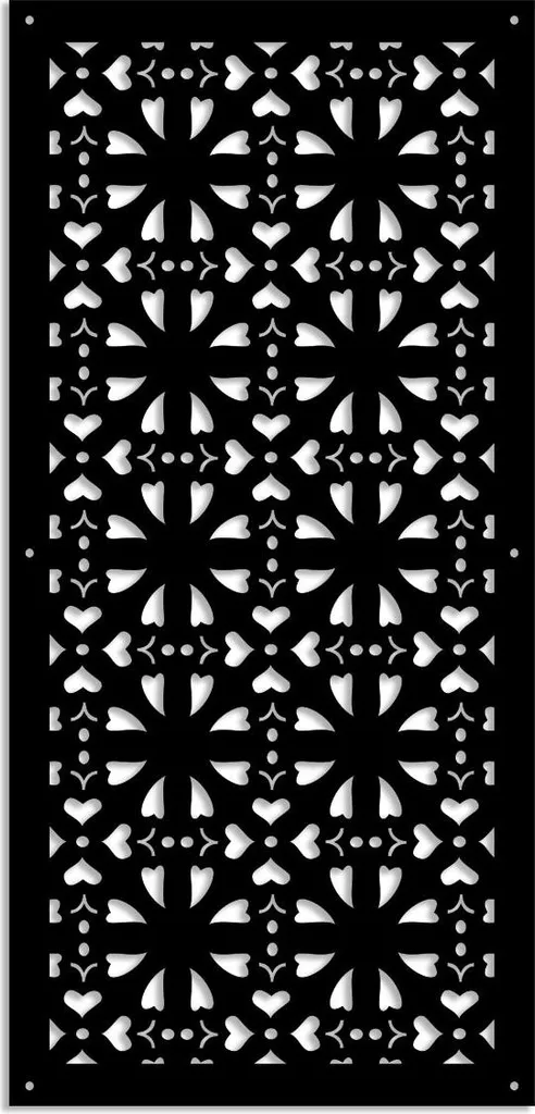 Pannello SHAPE 47x94 Nero: Il Parasole in PVC che Arreda davvero