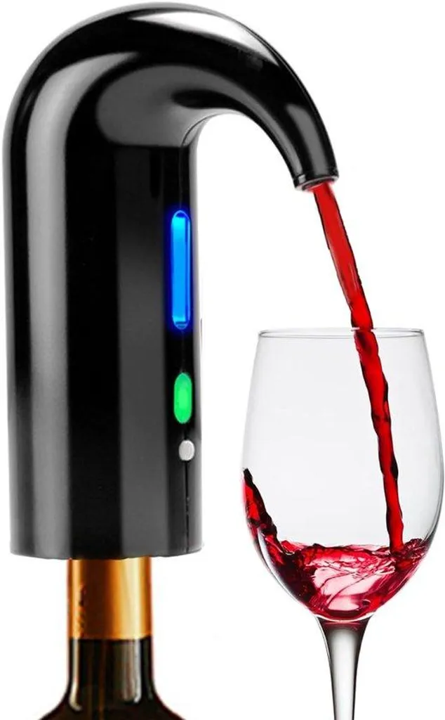 Aérateur de vin One-Touch - Distributeur automatique avec tube flexible