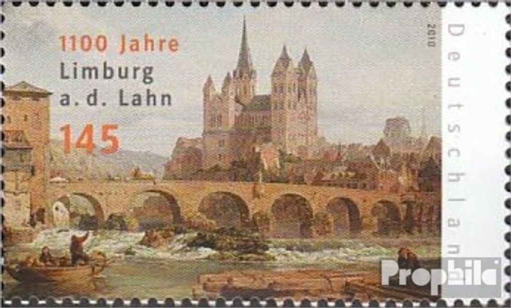 Briefmarken BRD (BR.Deutschland) 2010 Mi 2773 (kompl.Ausg.) FDC 1100 Jahre Limburg