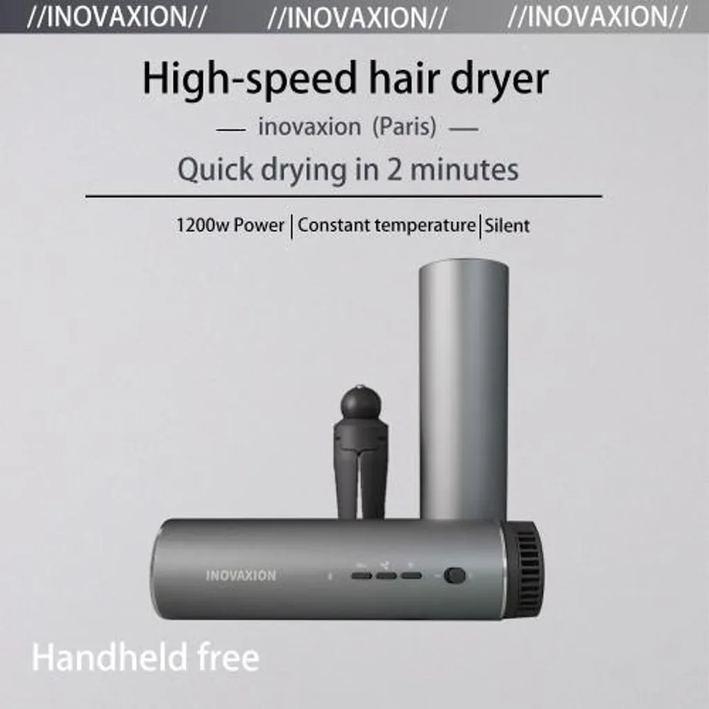 Sèche-cheveux Mains Libres HandsFreeDryer Silver - Idéal Coiffage - 4
