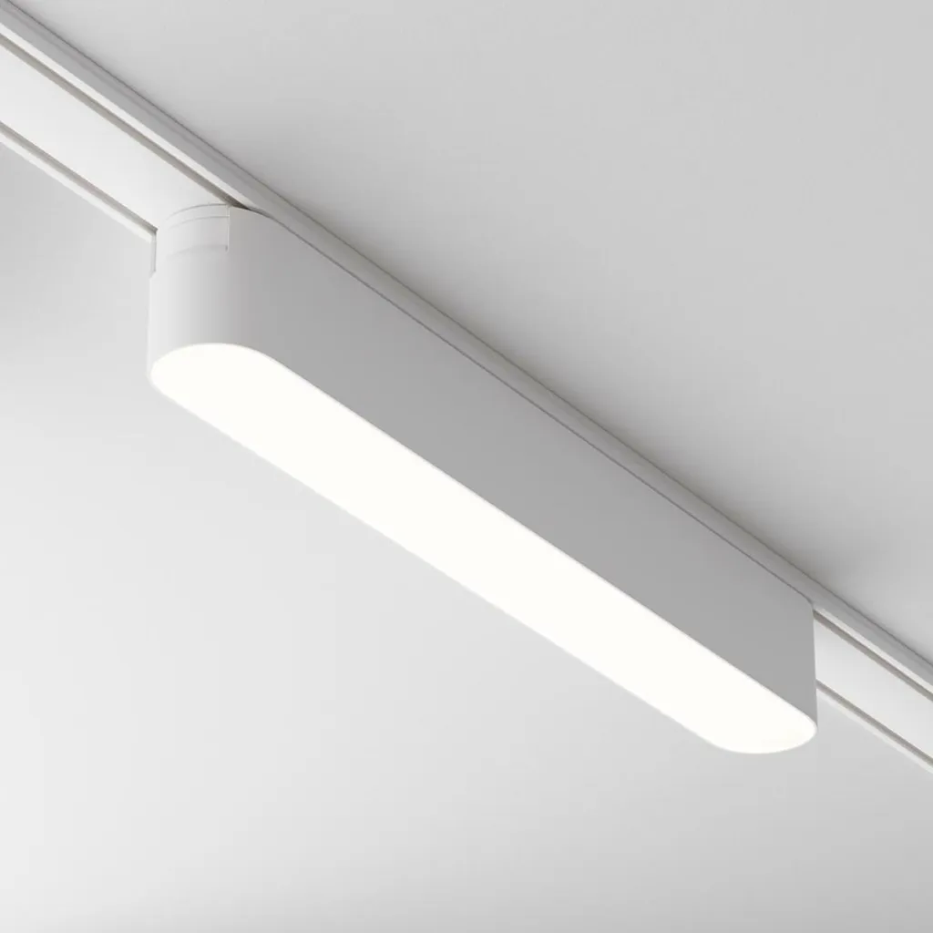 Éclairage de Bureau LED pour Rail Magnétique 4000K 12W Maytoni Blanc