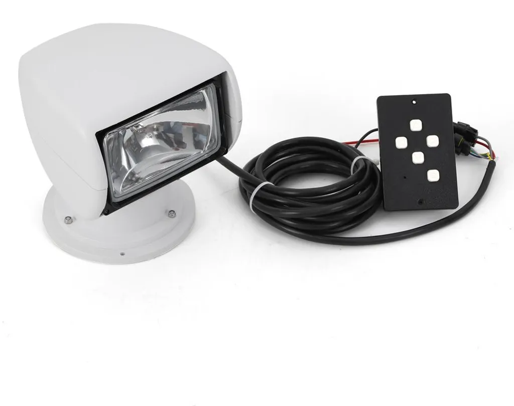 Projecteur de pont pour navigation nocturne 100W et télécommande 12V