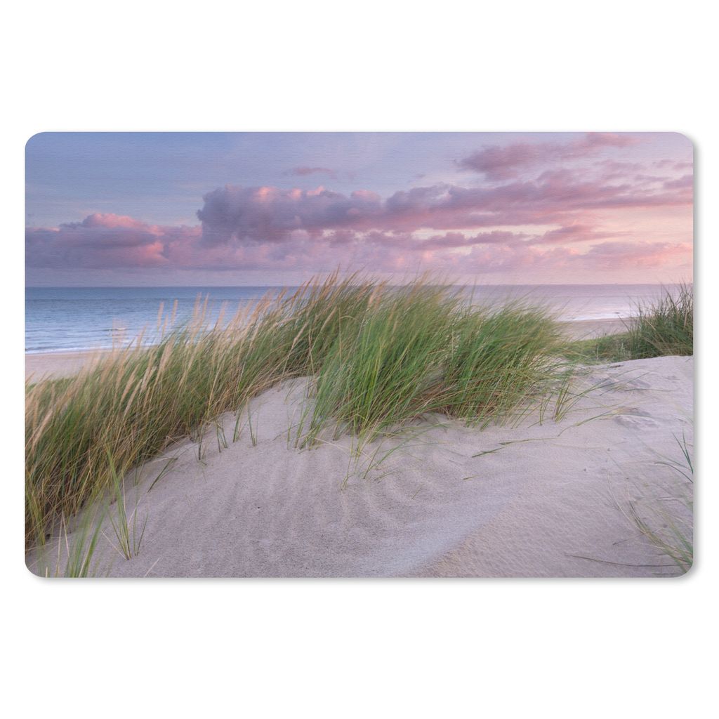 MuchoWow Mauspad Mousepad Strand - Düne - Himmel 27x18 cm - Mousepads - Maus Mat - Pad - Mausunterlage - Büroartikel - Desk Matten