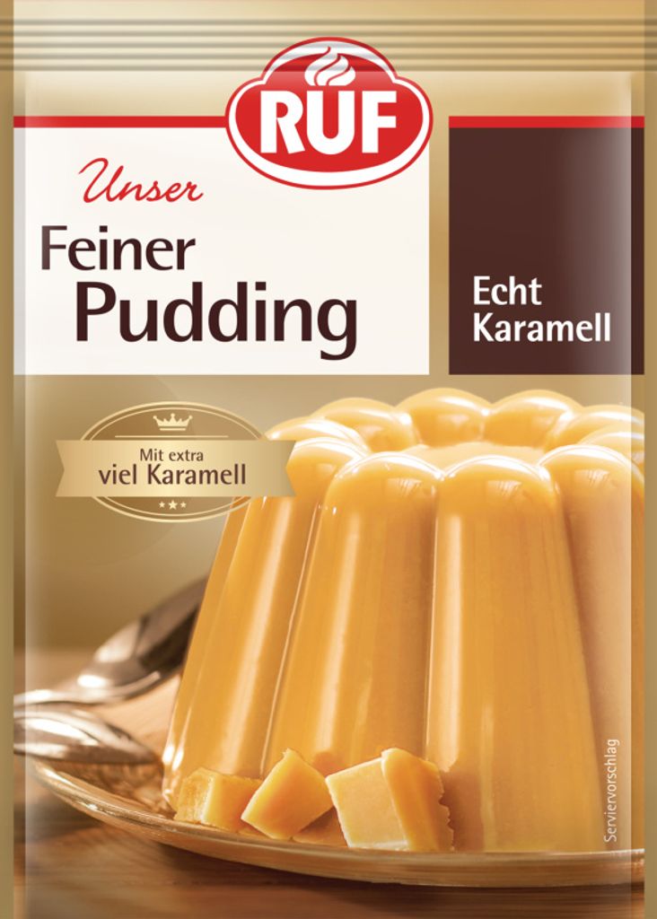 RUF Pudding Echt Karamell Produktbild 