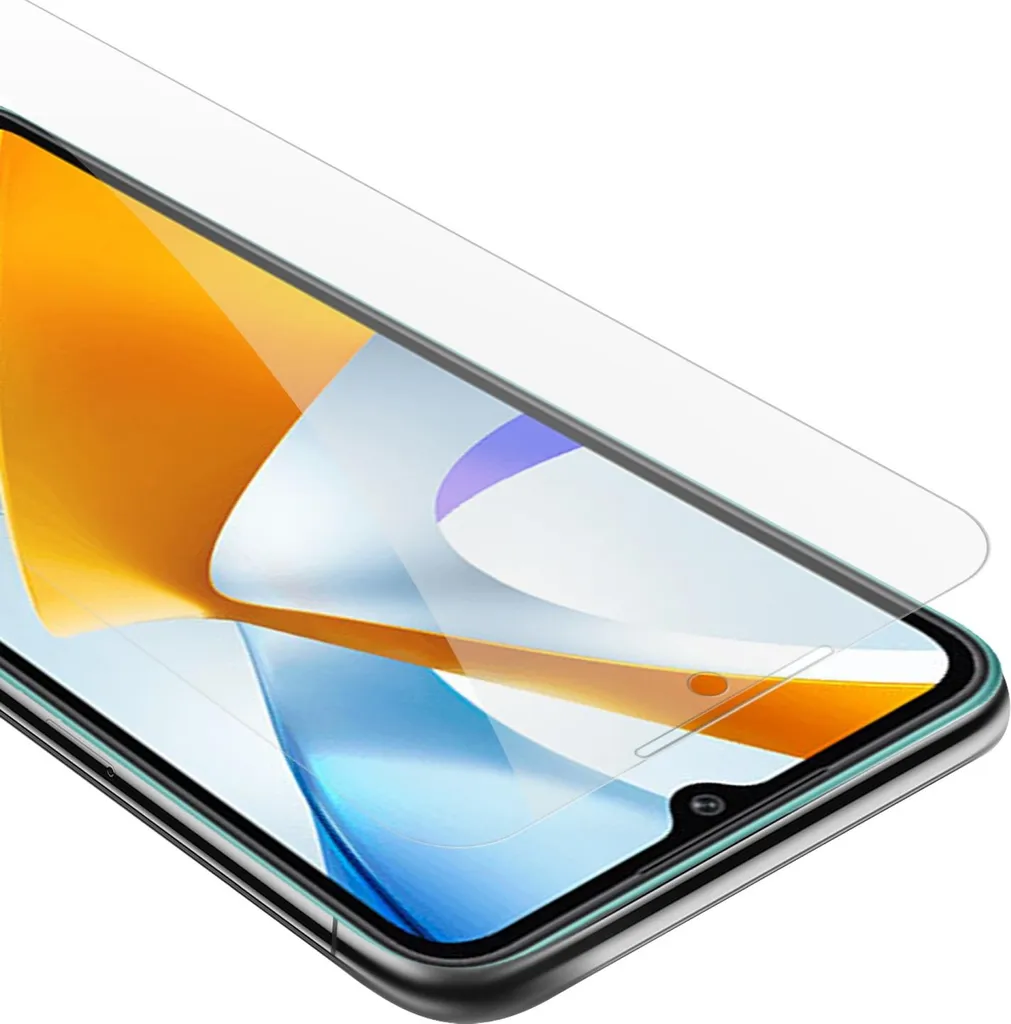 Cadorabo proteggi schermo blindato per Xiaomi RedMi 10C / POCO C40 in vetro protettivo temperato trasparente
