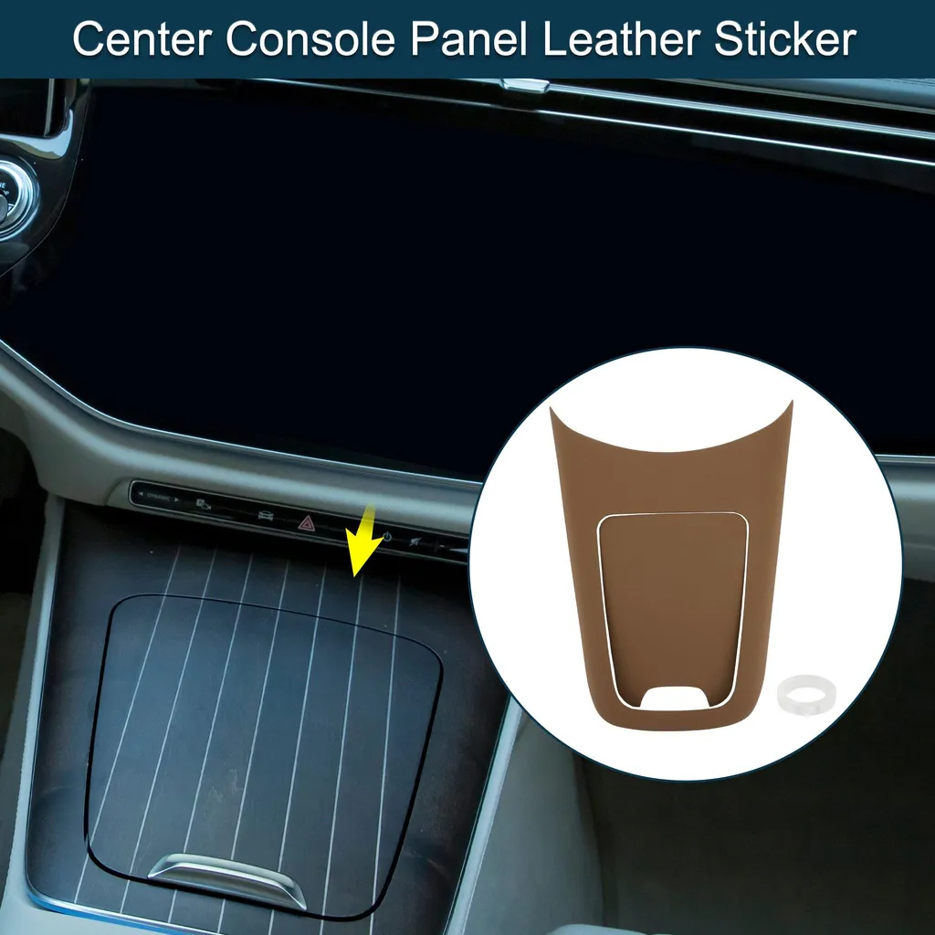 Kit Déco Console Centrale Mercedes Classe E 2024 - Aspect Cuir Chic
