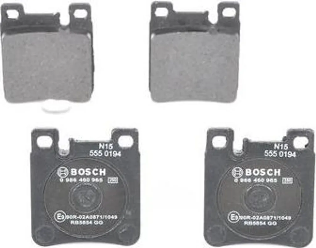 Jeu de plaquettes de frein à disque Bosch compatible Crossfire