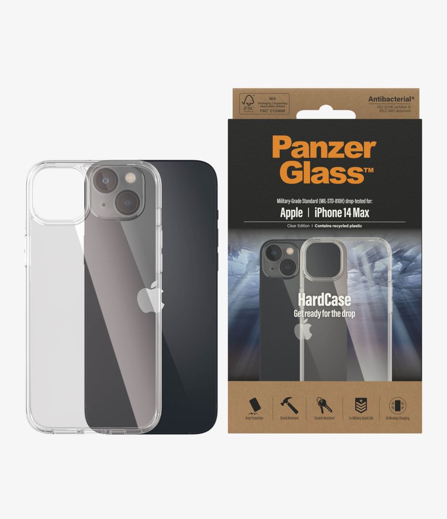 Panzerglass Étui rigide antibactérien avec  militaire pour Image du produit 