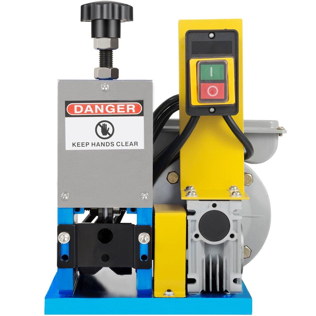 VEVOR Elektrische Kabelabisoliermaschine Φ1,5 mm–Φ25 mm – Tragbare automatische Abisoliermaschine mit 180 W, geeignet zum Recycling von Kupfe...