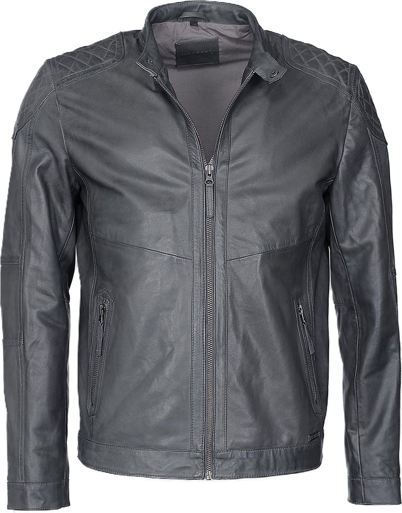 Mustang Lederjacke Max Herren anthra 3XL