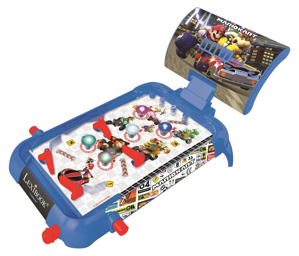 Flipper elettronico da tavolo Mario Kart con un grande Immagine del prodotto 
