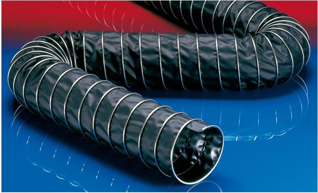 Norres hitzebeständiger Schlauch (bis +280°C) Ø 120mm L: 6m CP HiTex 467 WELDING
