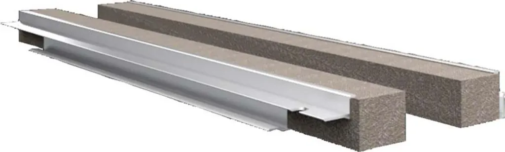 Rail de gestion de câbles 1000 mm pour socle d'armoire électrique VX