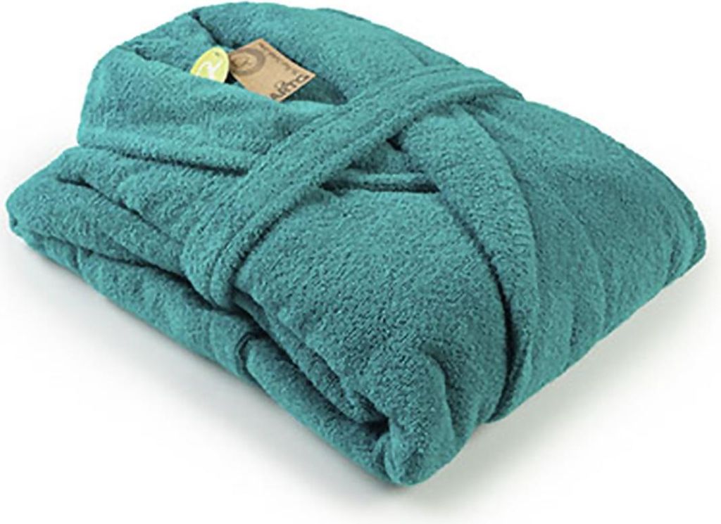 A&R 025.50 | Herren Bademantel mit Schalkragen / - Farbe: Deep Blue - Größe: XS