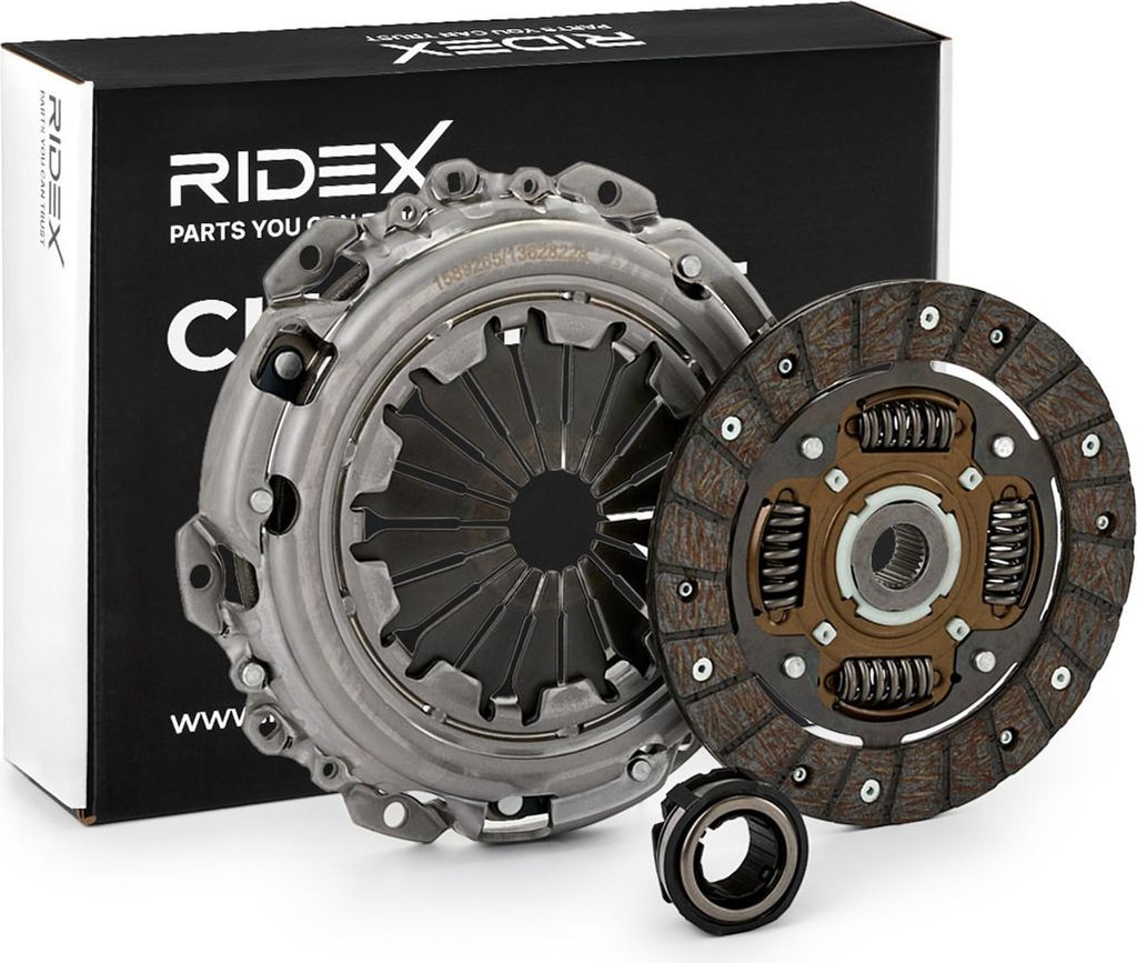 RIDEX Kupplungssatz Kupplung für VW POLO (9N) 479C0163 Produktbild 