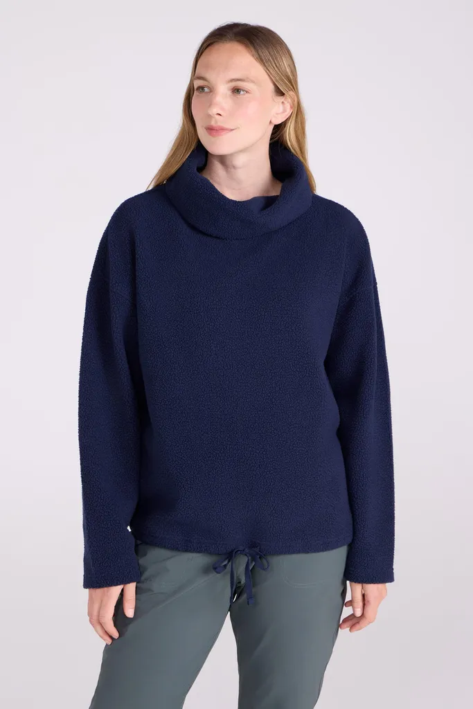 Mountain Warehouse - Top in pile "Rydal" da donna MW4848 (36 IT) (Navy)
