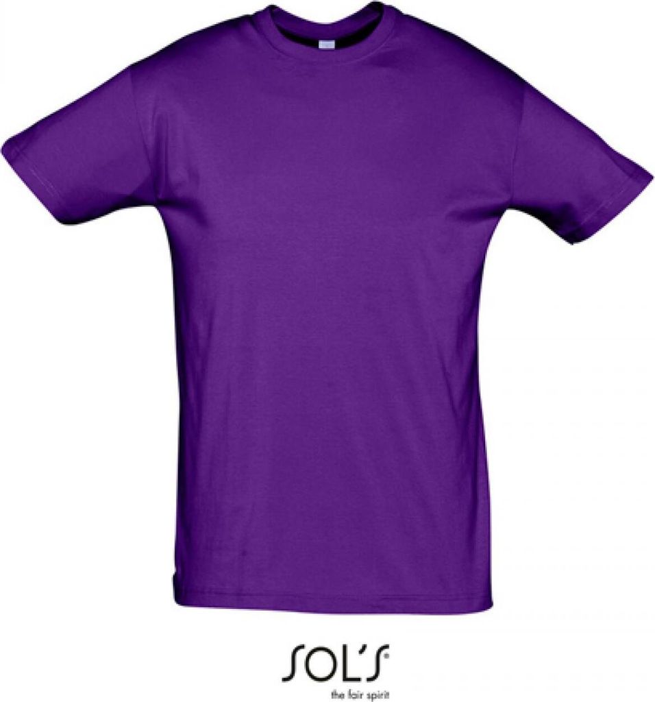 SOLs 11380 | Regent 150 Herren T-Shirt - Farbe: Dark Purple - Größe: XXL