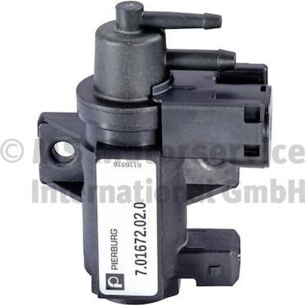 PIERBURG 7.01672.02.0 Druckwandler, Abgasklappensteuerung OE 12625728 kompatibel mit H100, Kangoo, Wrangler, Cherokee
