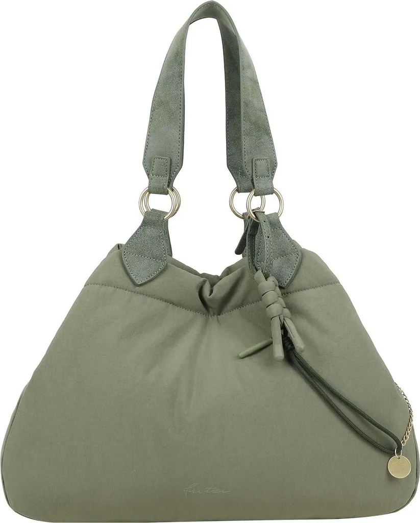 Sac à épaule vert Izzy Medium style shopper avec chaîne pour femme moderne