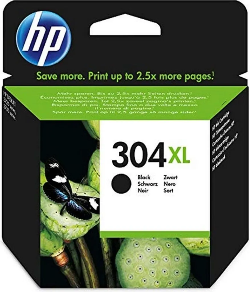 Évitez les bavures avec la cartouche HP 304XL d'encre noire authentique