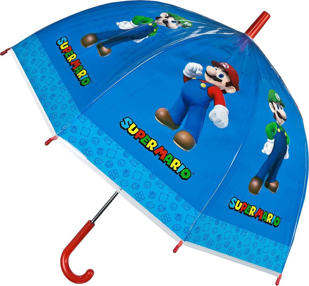 Parapluie pour enfants Super Mario 66 cm Bleu Image du produit 