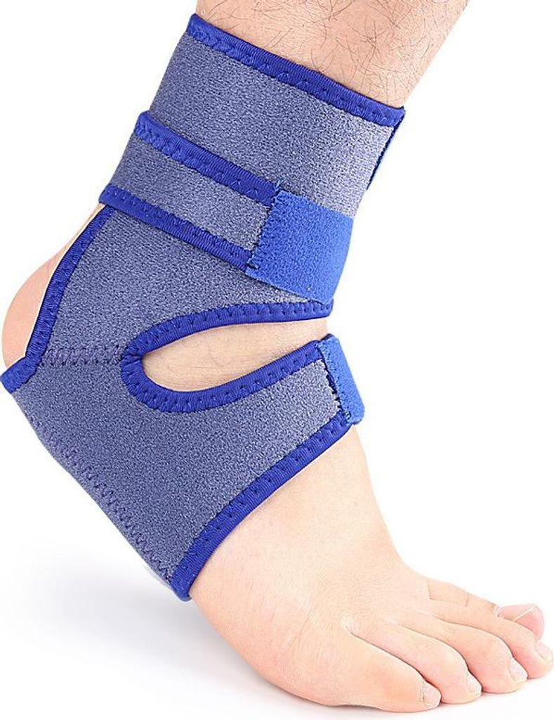 INF Knöchelbandage mit Fersenschutz, 2 Stück, für Sport und Alltag