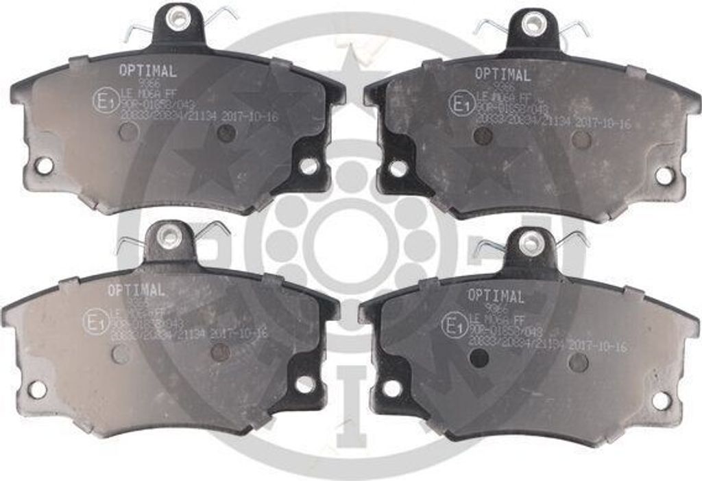 OPTIMAL Bremsbeläge Satz Vorne Bremsklötze für FIAT BARCHETTA (183) BP-09366