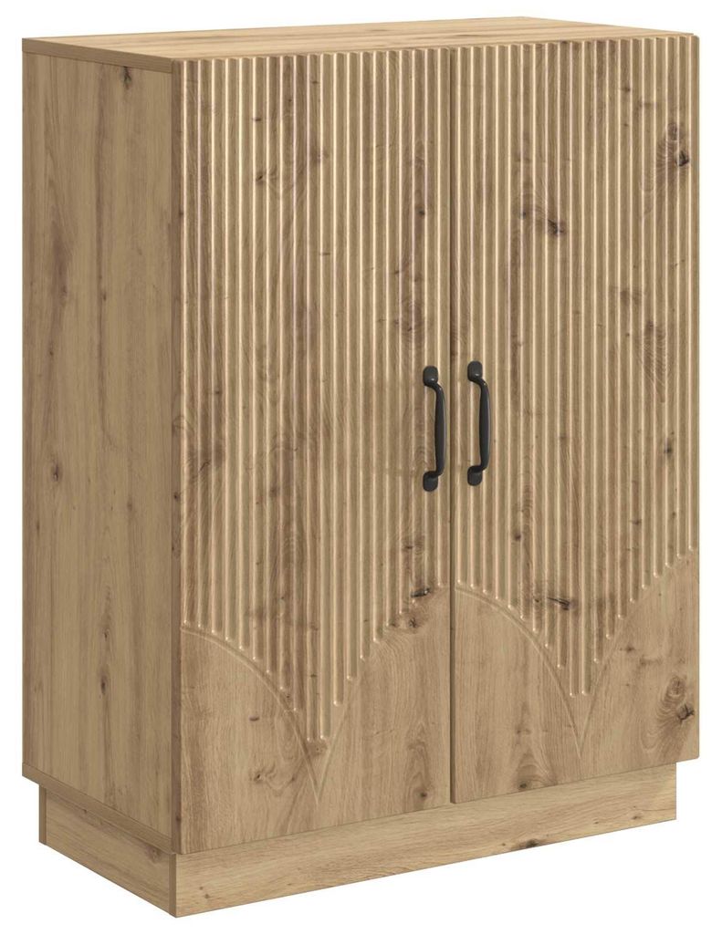vidaXL Sideboard Artisan-Eiche 66 x 34,5 x 87 cm Holzwerkstoff
