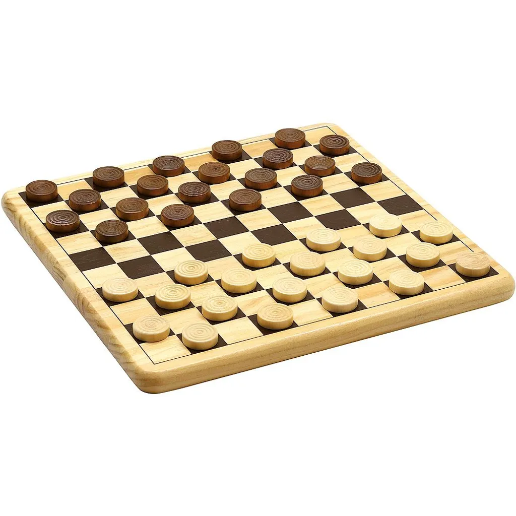 Jeu d'échecs et de dames en bois durable pour éviter le plastique