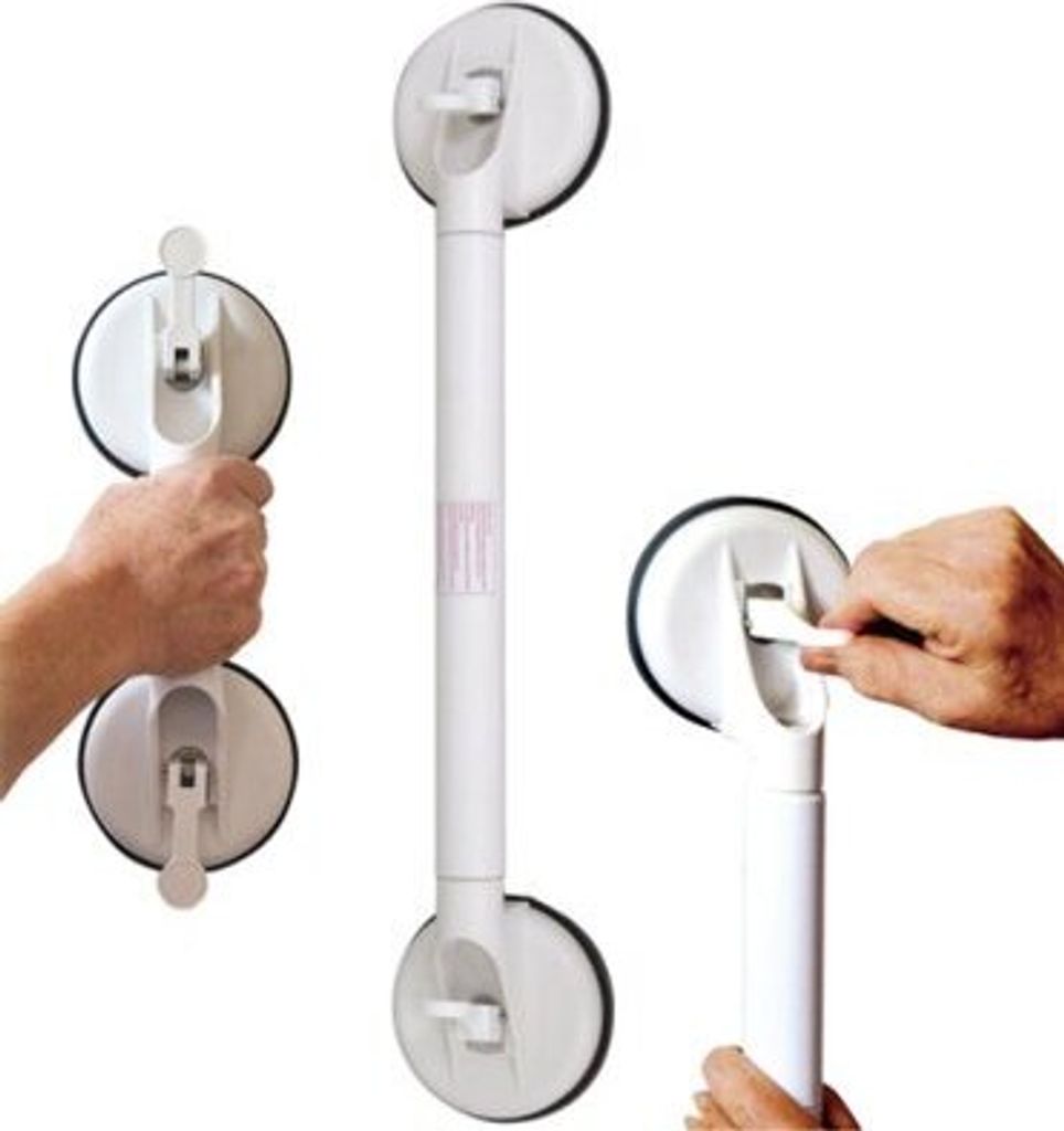 Drive Medical Länge 32.5 cm, Saughaltegriff Solido, weiß Produktbild 