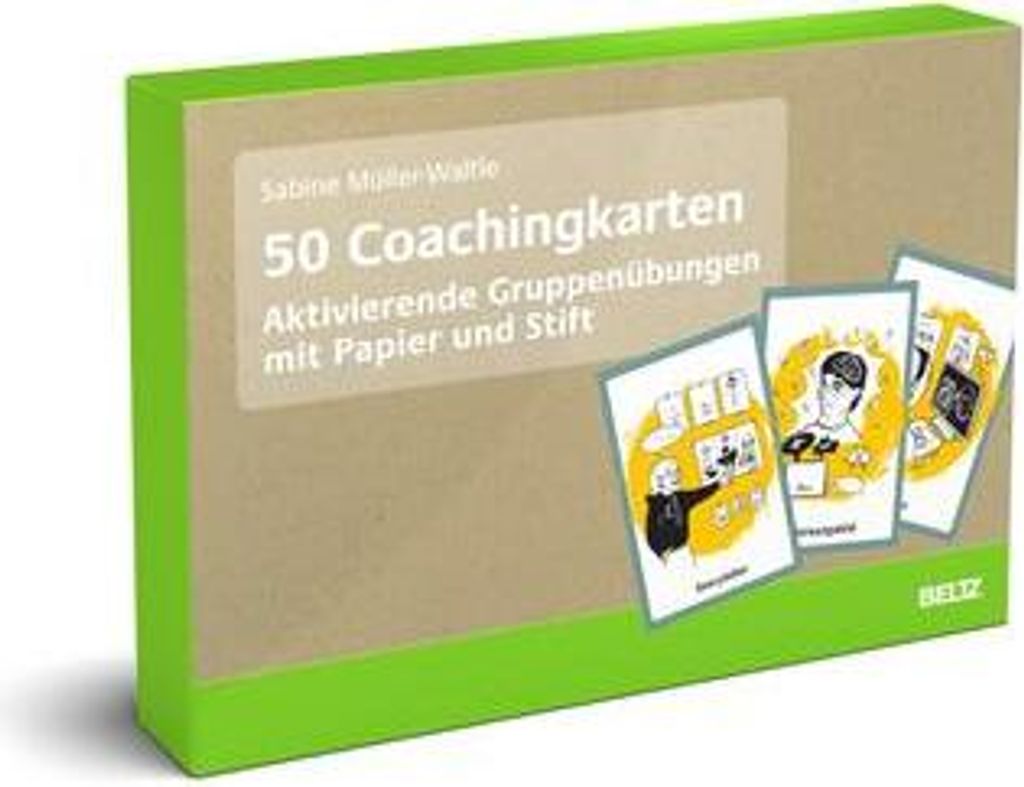 50 Coachingkarten Aktivierende Gruppenübungen mit Papier und Stift