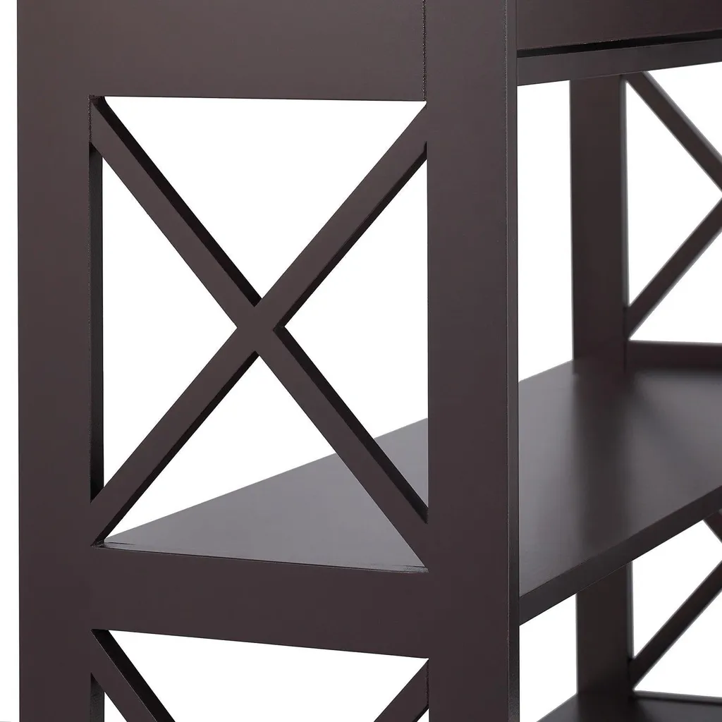 Table console de rangement pour entrée ordonnée avec tiroir - Zen - 8