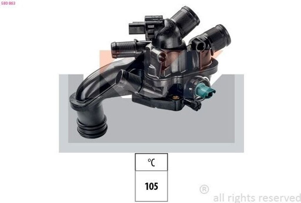 Thermostat Passend Fuer Psa