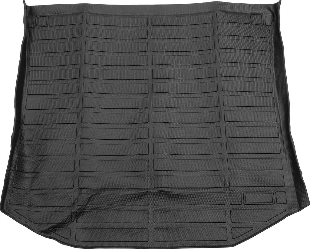 Heckladungsliner Heckkofferraummatte für Jeep Grand Cherokee 2011-2021 Anti-Rutsch-Kofferraumgepäckstiefelmatte TPE 1 Stück Flaches Gesicht Lang...