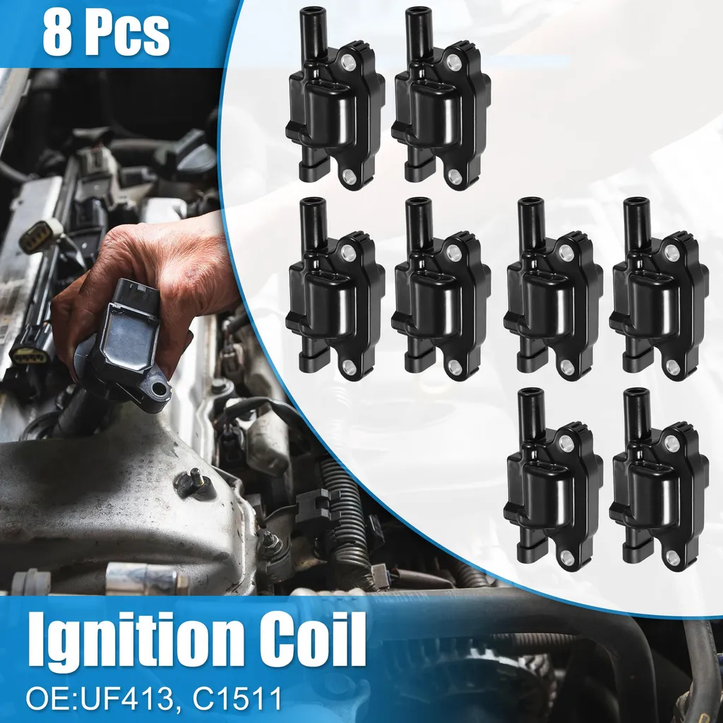 8 Bobines d'allumage UF413 C1511 pour Chevrolet Camaro V8 2010-2013