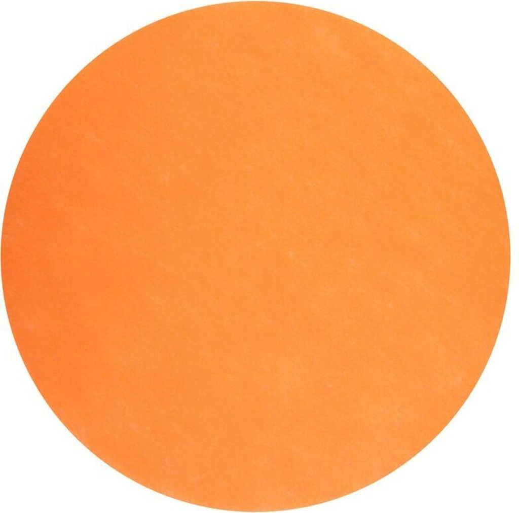 1500 runde Tischsets orange Vlies Ø 34 cm Einweg Platzsets