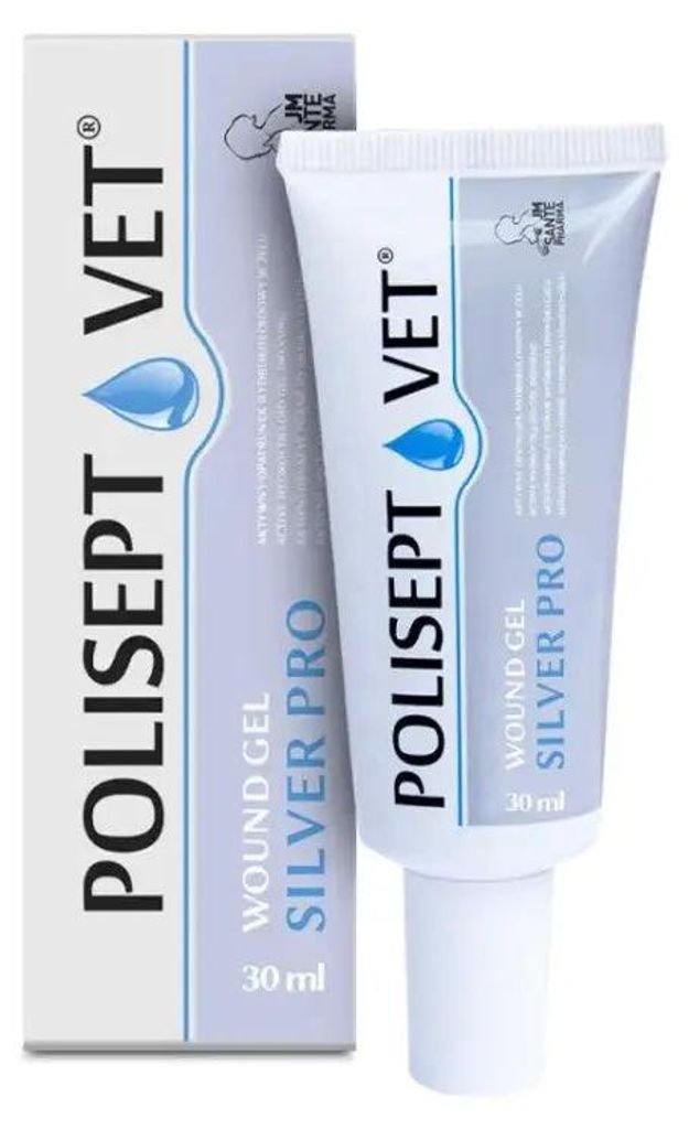 Gel per ferite JM SANTE Polisept Vet Silver Pro - gel Immagine del prodotto 