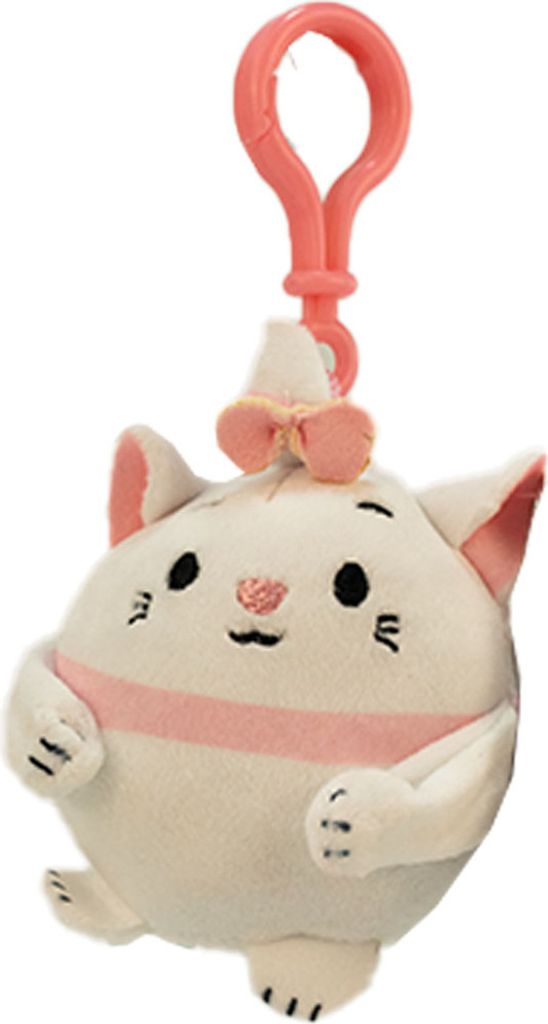 Marie Disney Katze Plüsch Anhänger mit Bagclip - ca. 8 cm