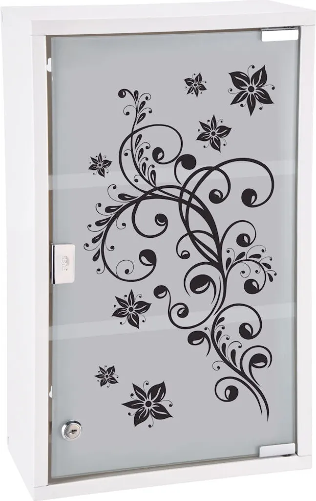 Armoire à pharmacie verrouillable 33288 avec 3 compartiments de rangement