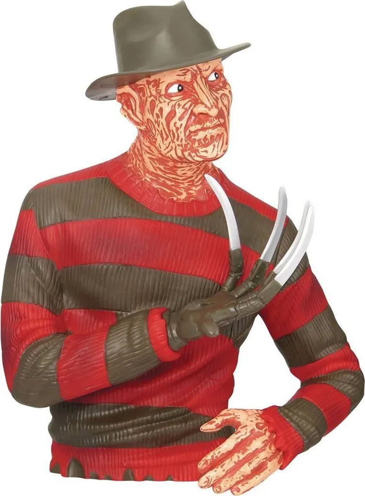 Tirelire Buste Freddy Krueger A Nightmare on Elm Street Horreur 22cm